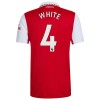 Arsenal White 4 Hjemme 2022-23 - Fodboldtrøjer (S/S)